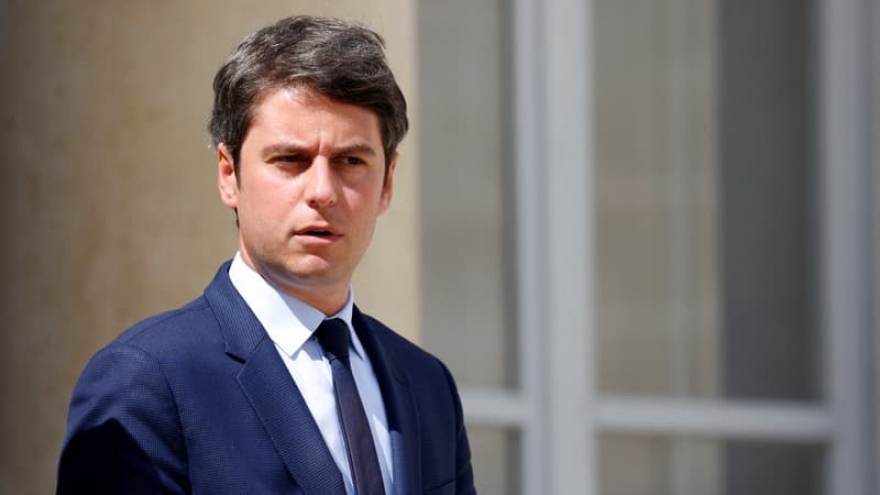 Tổng thống Pháp chấp nhận đơn từ chức của Thủ tướng Gabriel Attal